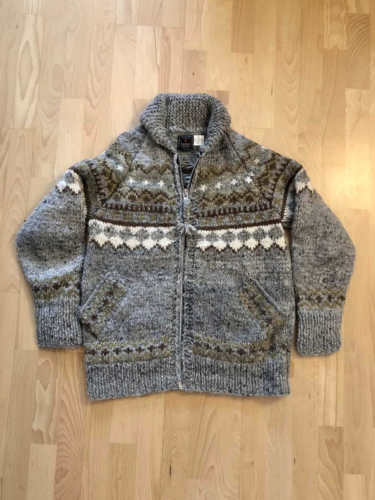 Chamula Fair Isle Cowichan Knit (L)
