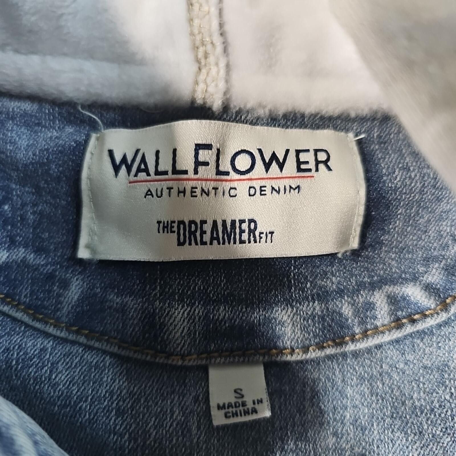 Other Wallflower Dreamer Fit Hooded Camo Jean Jacket S Size S / US 4 / IT 40 - 3 Thumbnail