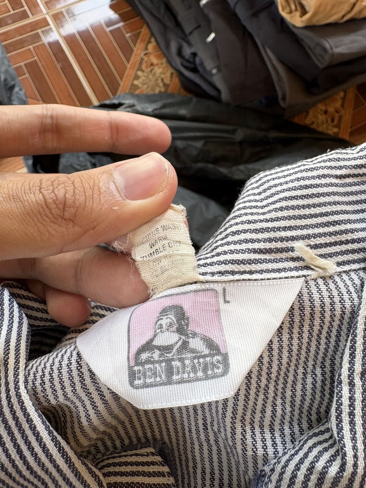 Ben Davis Vintage Ben Davis Hikori Halfzipper 🔥 (Talon) Size US L / EU 52-54 / 3 - 10 Thumbnail