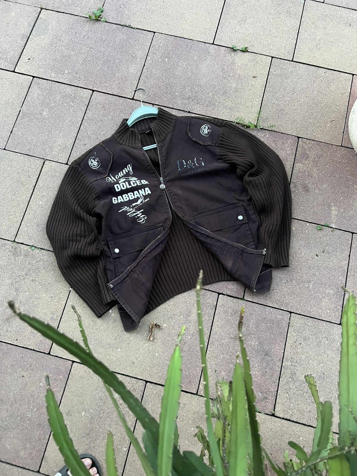Japanese Brand 🖤VTG RICK OWENS STYLE DOLCE&GABANNA DISTRESSED JAPANESE Y2K Size US M / EU 48-50 / 2 - 4 Thumbnail