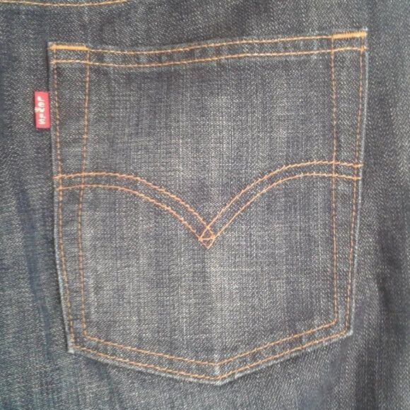 Levi's Levis 505 Size 12 MIS 34 x 31 Womens Lower Rise Straight Leg Size 34" / US 12 / IT 48 - 8 Thumbnail