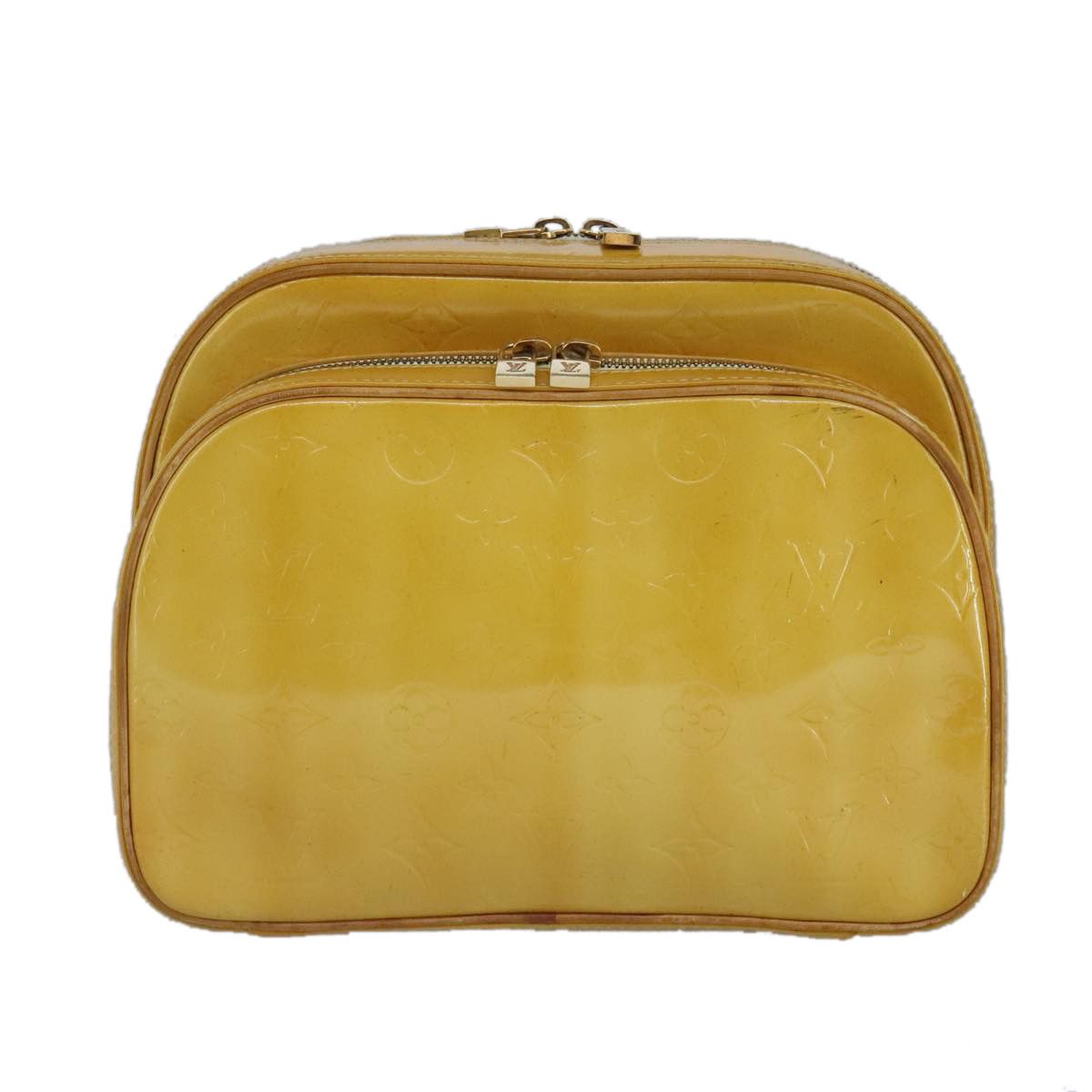 Louis Vuitton Murray Yellow Patent Leather Backpack Bag (Pre-Owned) Size ONE SIZE - 1 Thumbnail