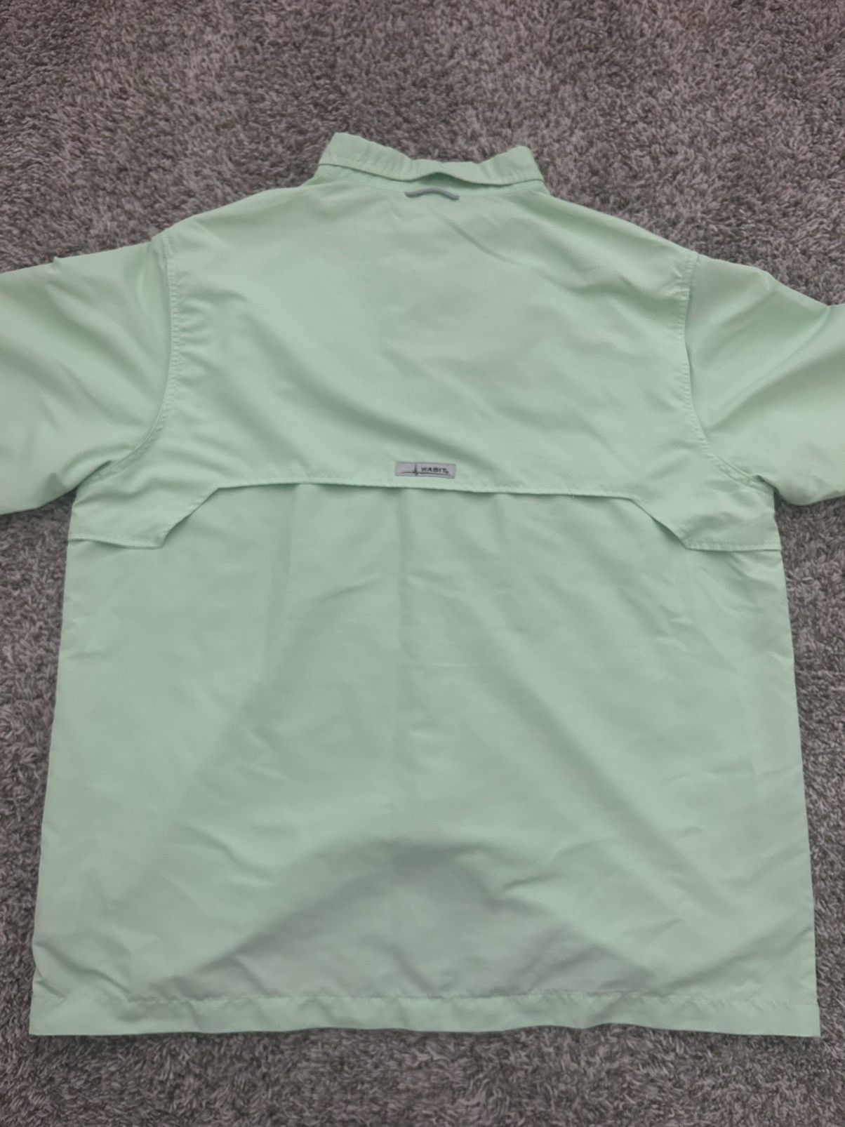 Other Habit Fishing Shirt Men's XL UPF 40+ Short Sleeve Button Up Size US XL / EU 56 / 4 - 6 Thumbnail