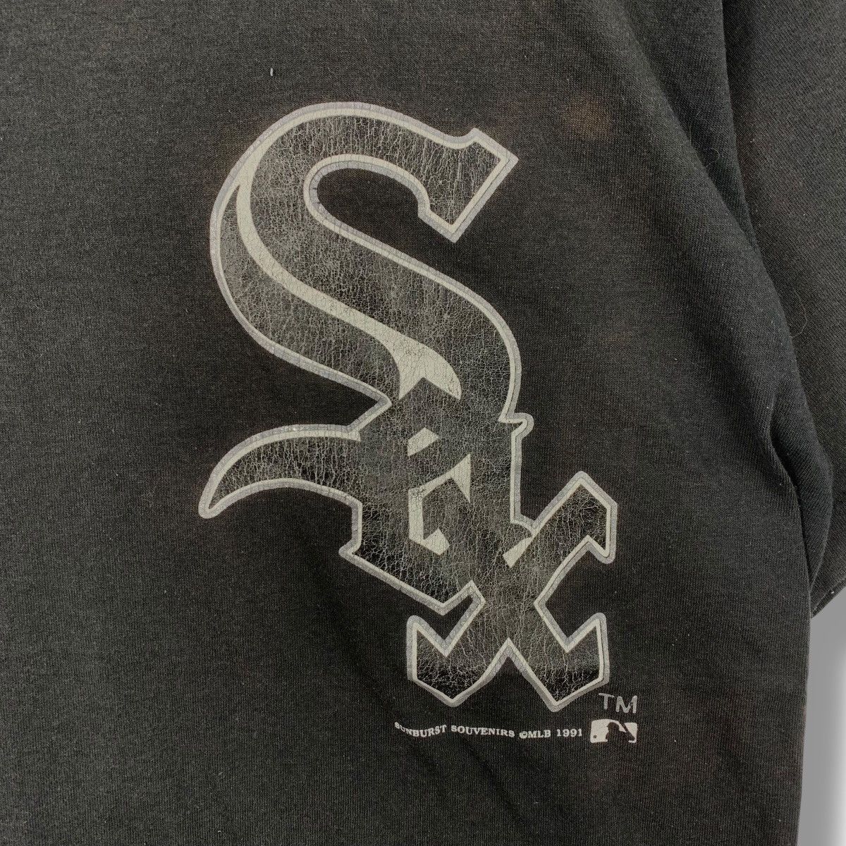 MLB Vintage 90's WHITE SOX Logo Mlb Team Tee Shirt Large Size Size US L / EU 52-54 / 3 - 3 Thumbnail