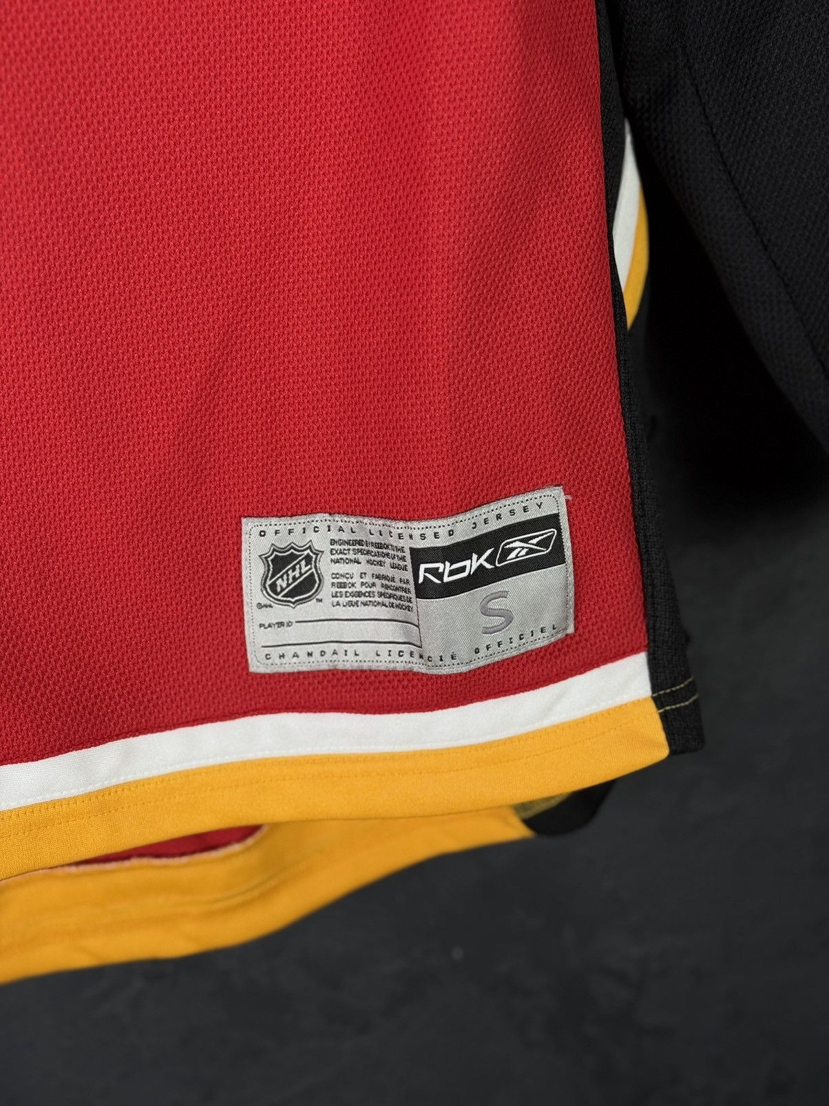 Reebok Vintage Rebook NHL Calgary Flames #12 Jarome Iginla Jersey Size US S / EU 44-46 / 1 - 8 Thumbnail