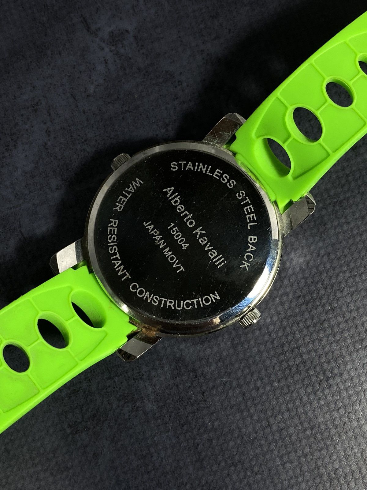 Vintage Alberto Kavalli Dual Dial Neon Green Japanese brand Size ONE SIZE - 11 Thumbnail