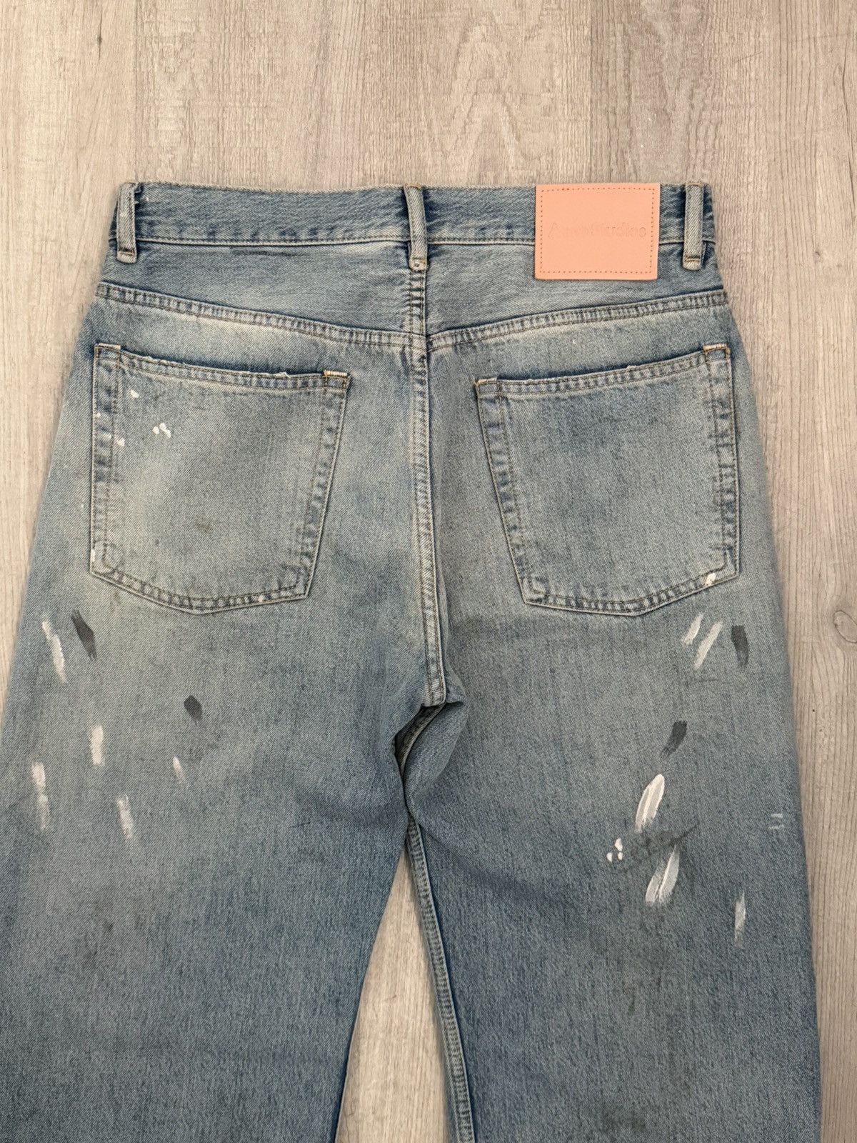 Acne Studios Acne studios blue paint splatter denim Size US 30 / EU 46 - 3 Thumbnail