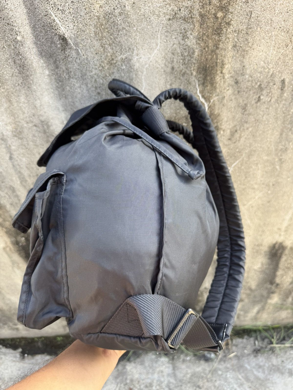 Yohji Yamamoto Vintage Yohji Yamamoto Y’saccs Nylon Backpack 28L Y’s Rare Size ONE SIZE - 8 Thumbnail