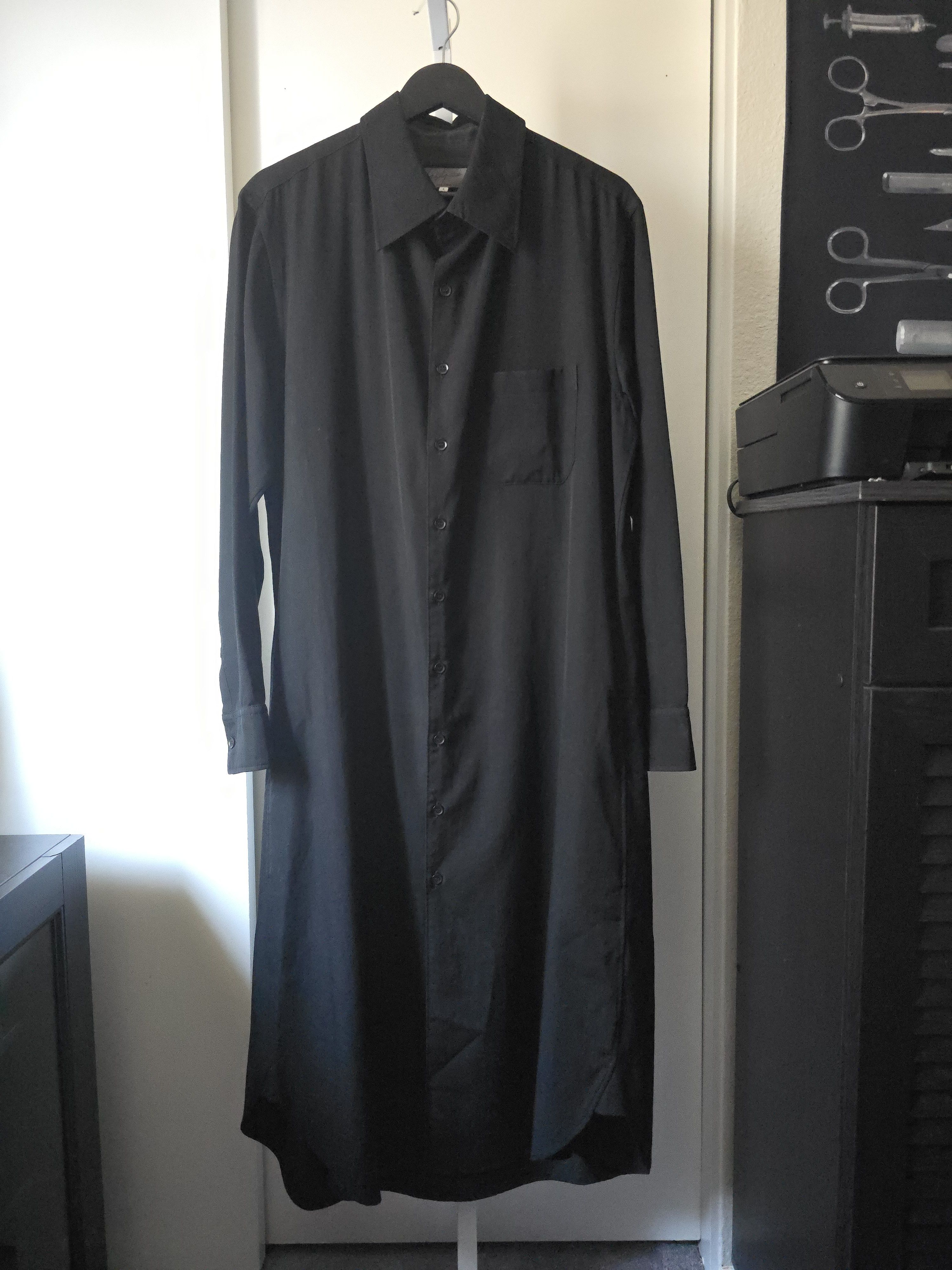 YYPH SS11 Wool Long Sleeve Button Up "Priest Shirt"