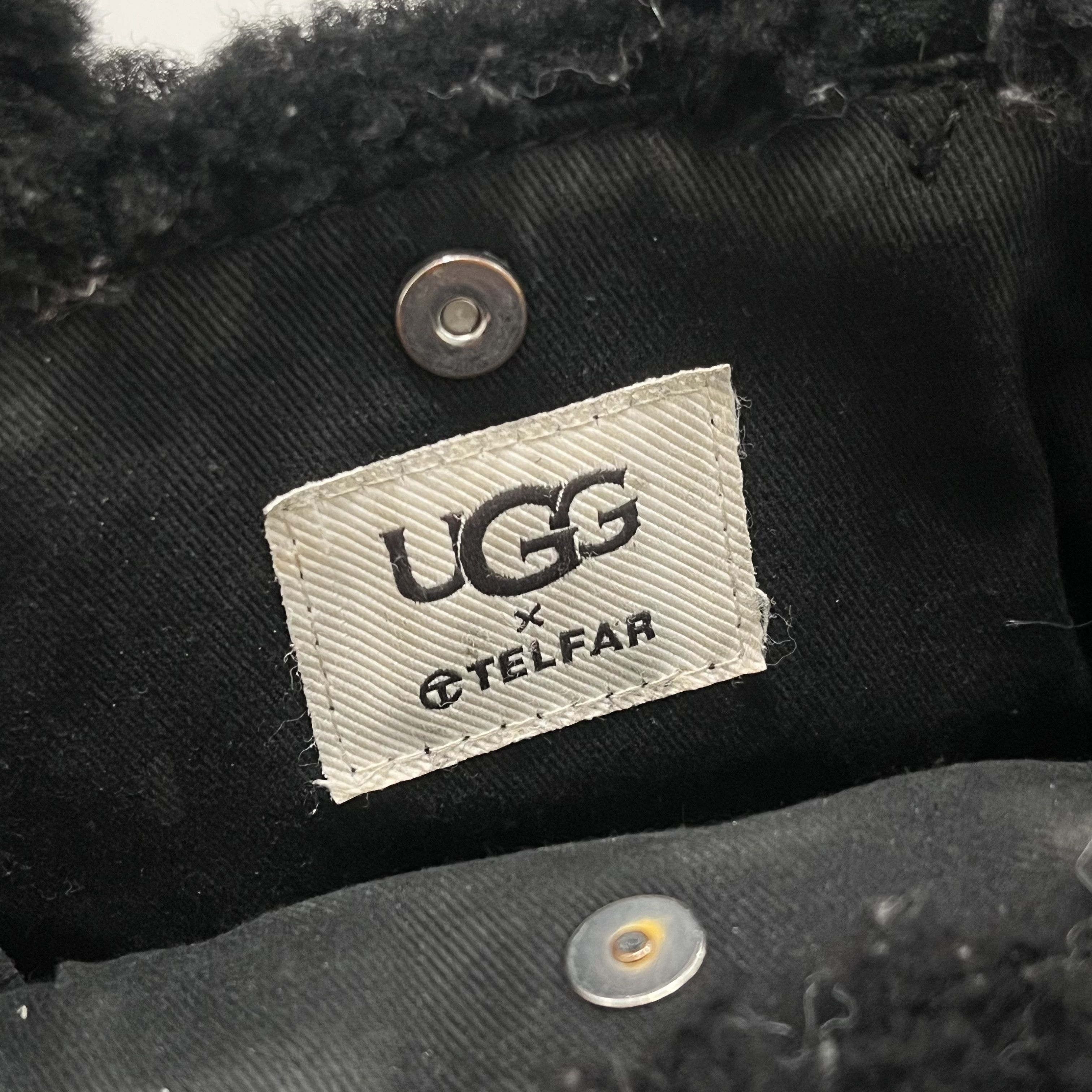 Telfar × Ugg UGG x Telfar Small Shopper Black Size ONE SIZE - 4 Thumbnail