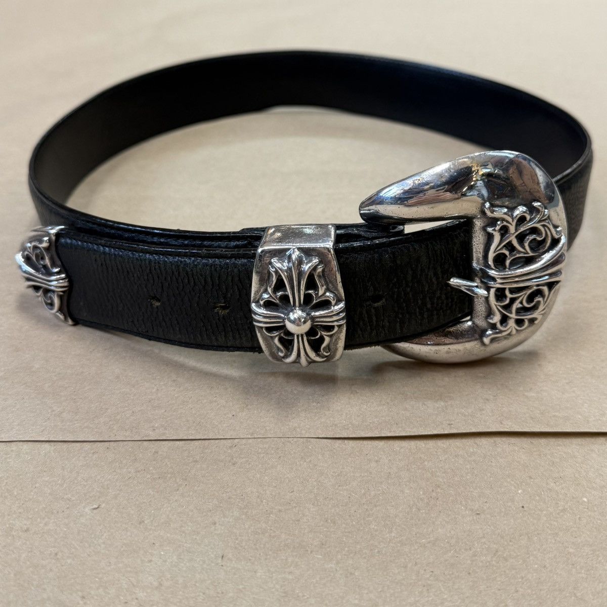 Chrome Hearts SOLD Chrome Hearts 3-Piece Western Belt - Size 32 Size 32 - 1 Thumbnail