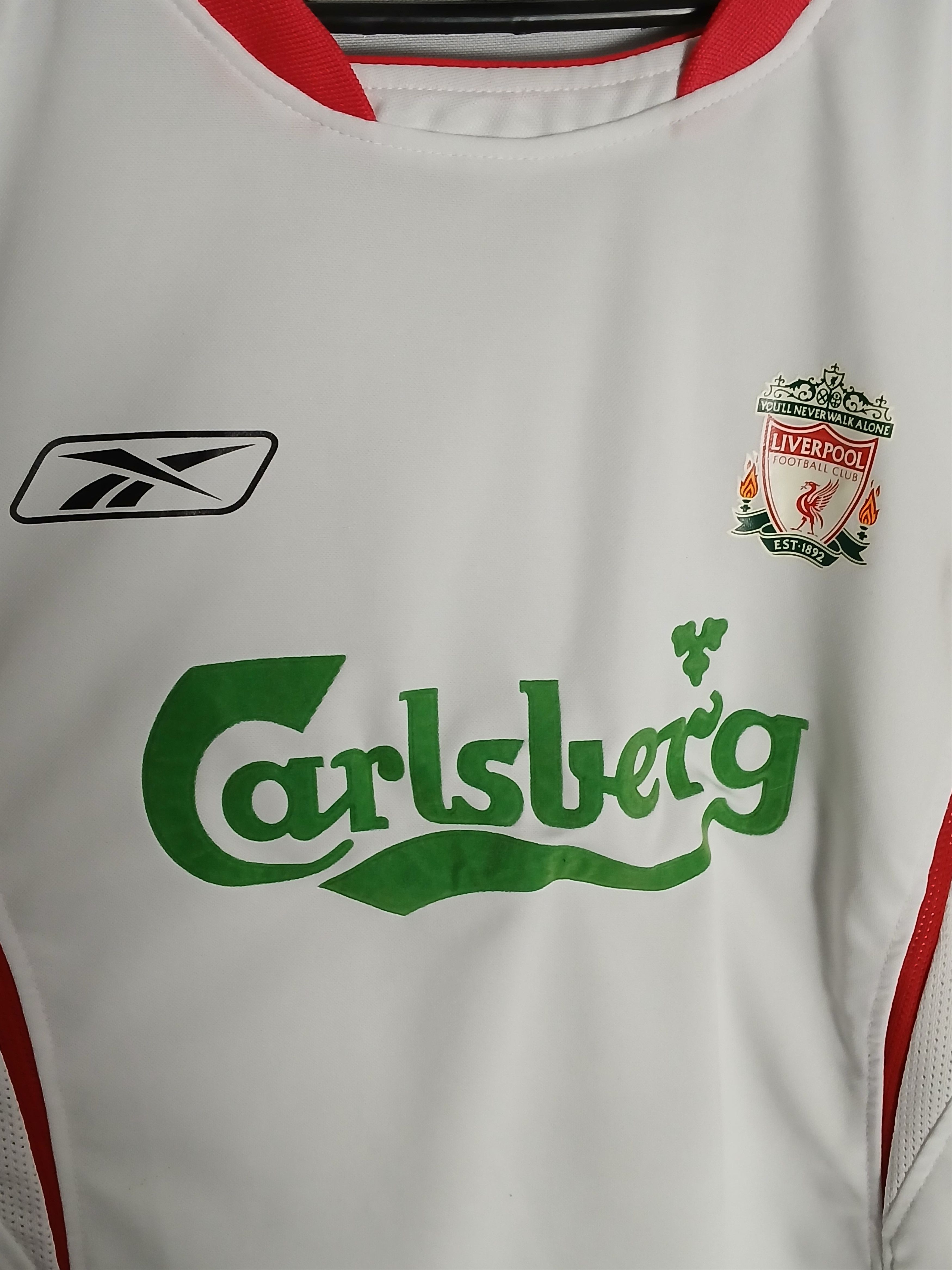 Other Liverpool 2005/2006 Away Football Jersey T-Shirt Size US M / EU 48-50 / 2 - 3 Thumbnail