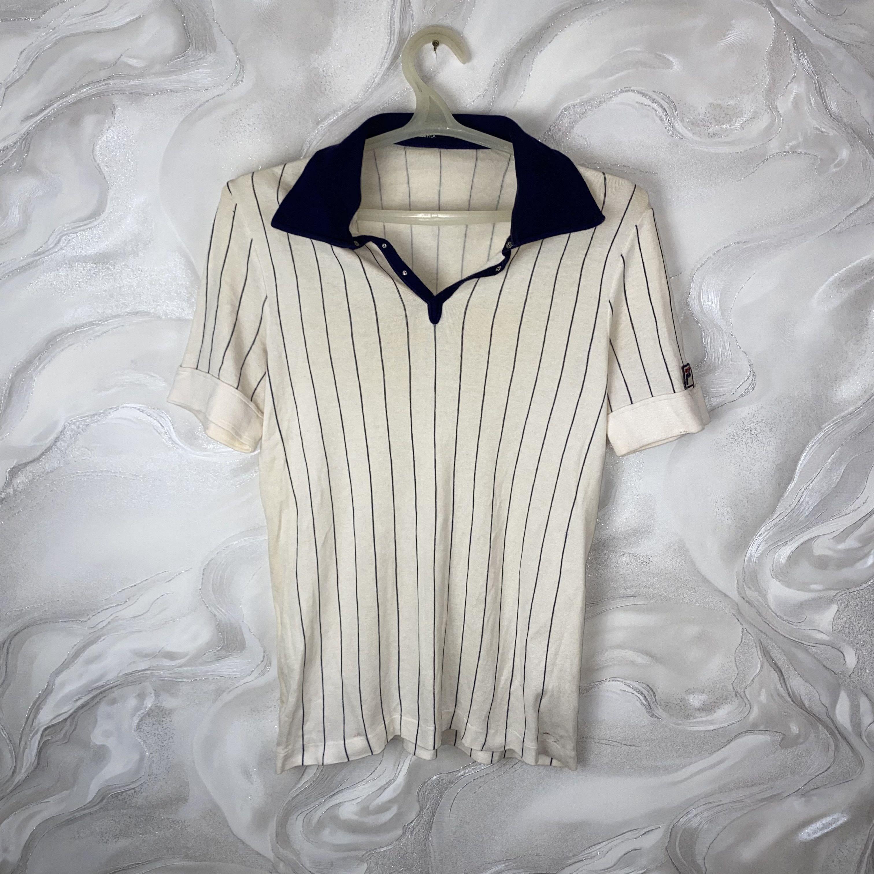 Fila Fila Borg RETRO STRIPED TENNIS POLO M Size US M / EU 48-50 / 2 - 3 Thumbnail