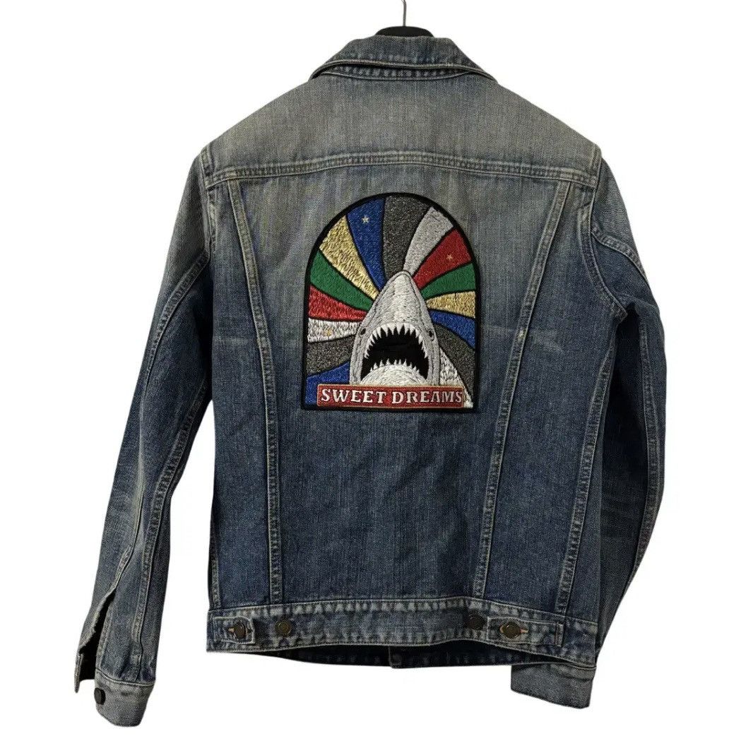 Saint Laurent Paris Saint Laurent Hedi Slimane SS16 Sweet Dreams Denim Jacket Size US L / EU 52-54 / 3 - 3 Thumbnail
