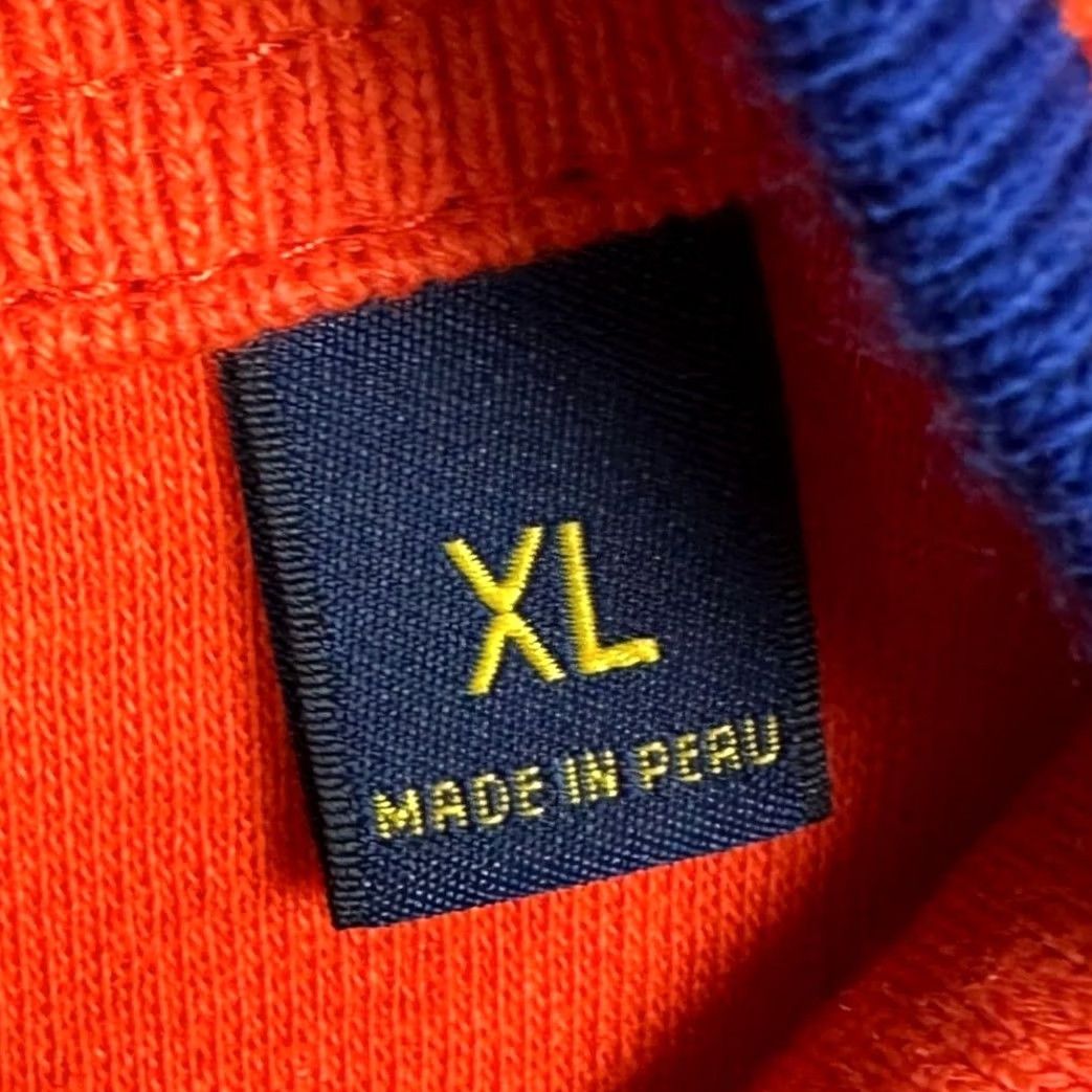 Polo Ralph Lauren Polo Golf Ralph Lauren Sweatshirt Mens XL Orange Mock Neck Zip Pullover Embroidered Logo Bellagio Crest Big Pony Quarter Zip Size US XL / EU 56 / 4 - 5 Thumbnail