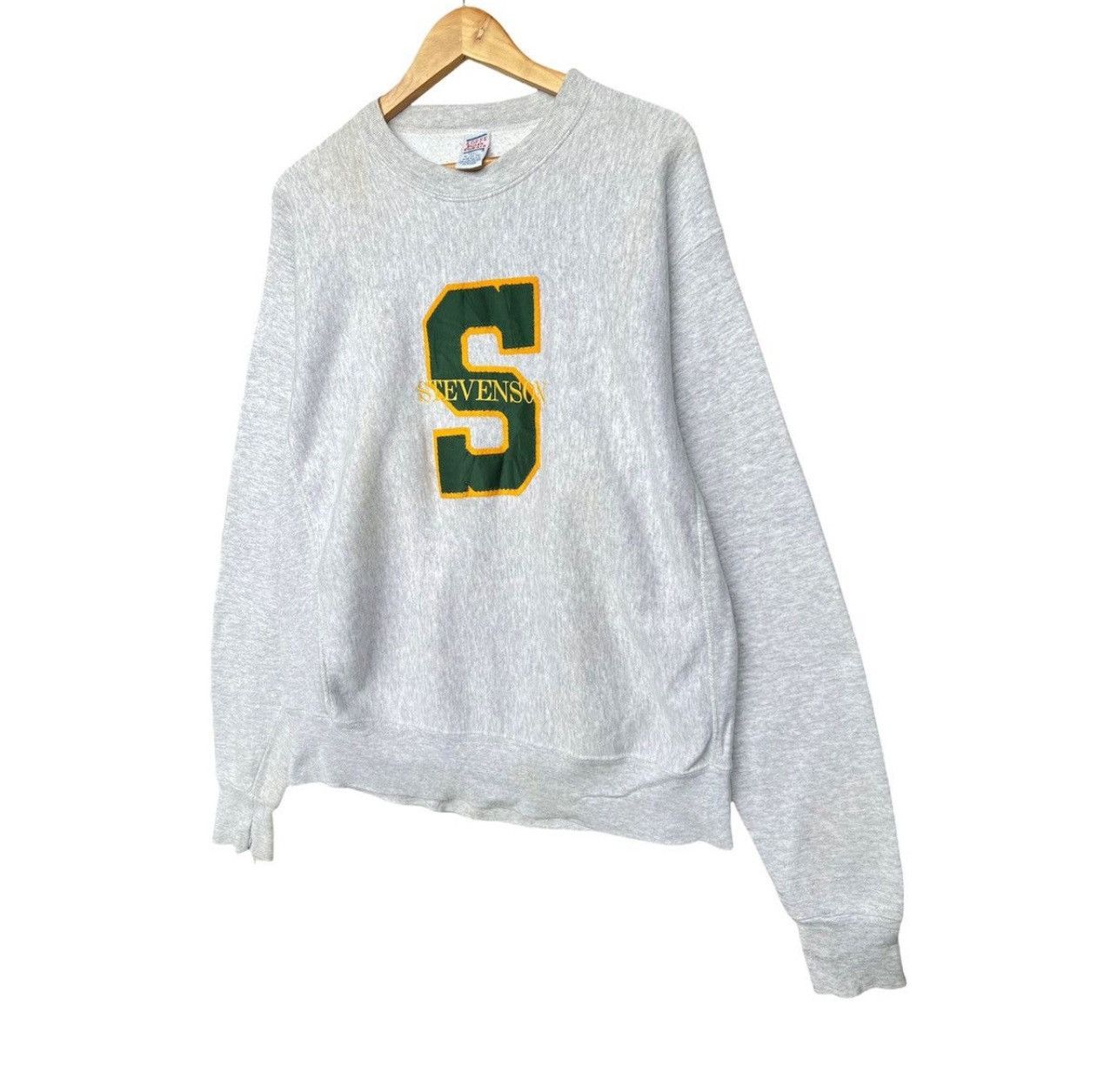 Vintage Vintage 80s Soffe Reverse Weave State Stevenson Sweatshirt Size US L / EU 52-54 / 3 - 2 Thumbnail