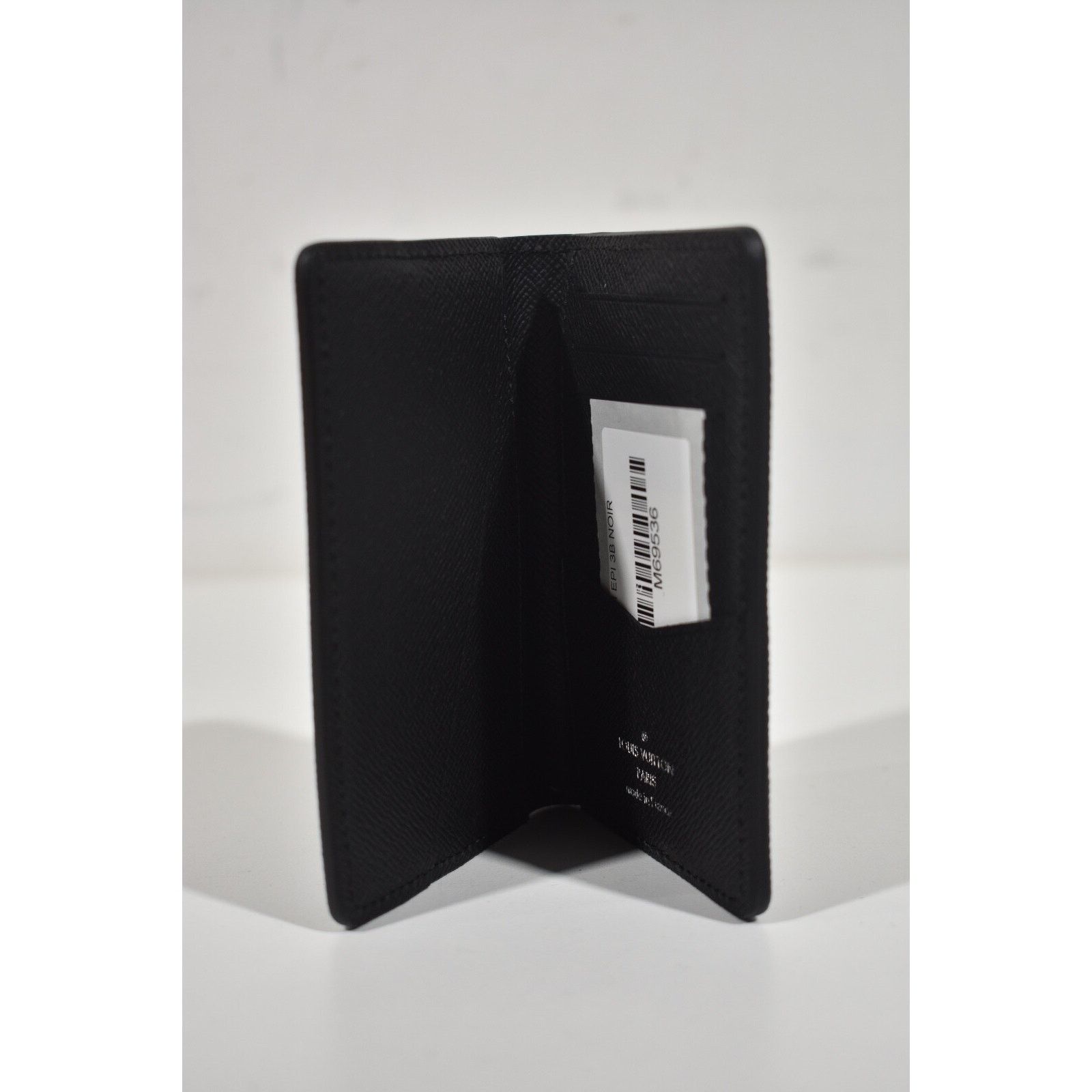 Louis Vuitton Louis Vuitton Leather Black Stripe Pocket Organizer Wallet Size ONE SIZE - 5 Thumbnail