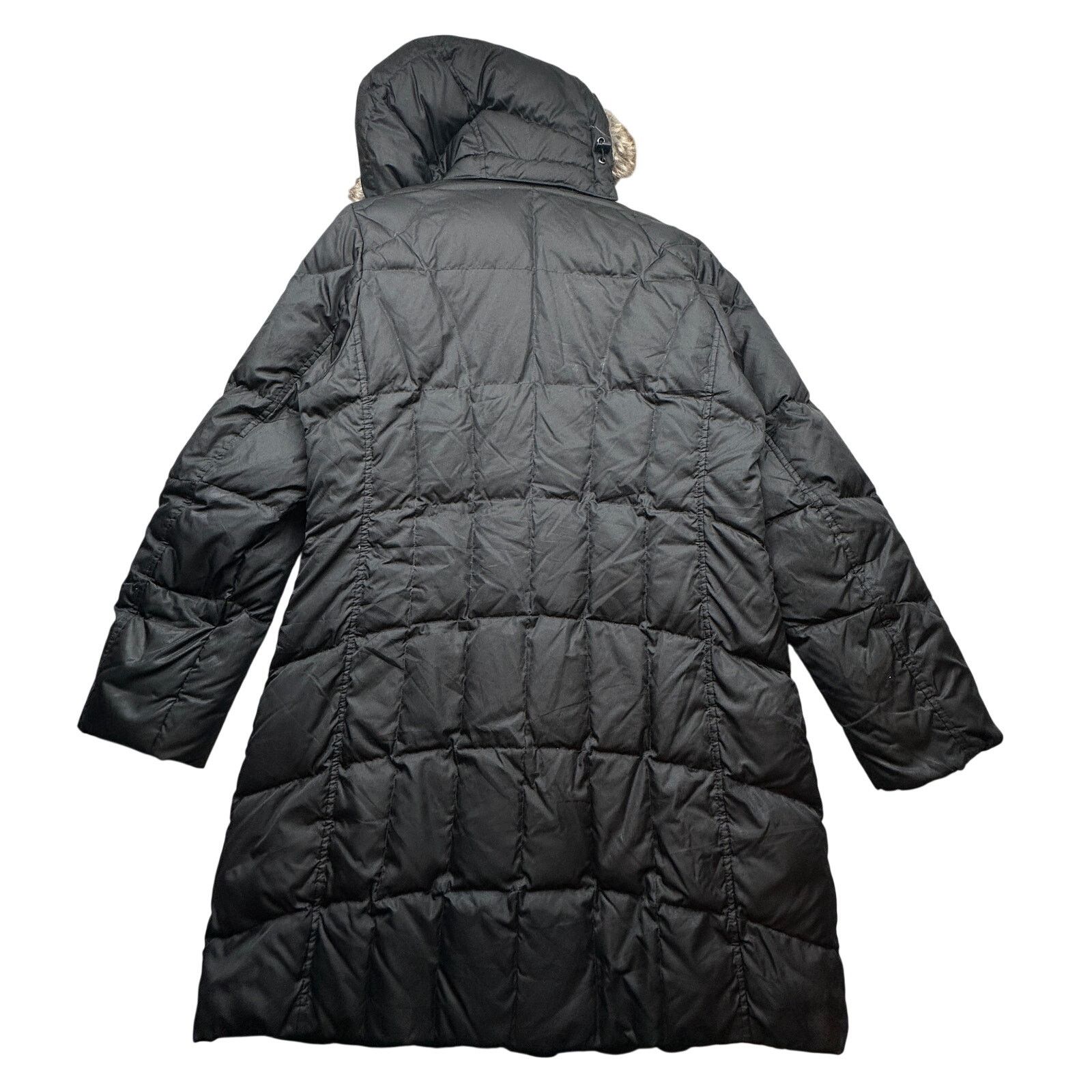 Eddie Bauer Eddie Bauer Lodge Down Parka Fur Trim Jacket Womens Large Size L / US 10 / IT 46 - 2 Thumbnail