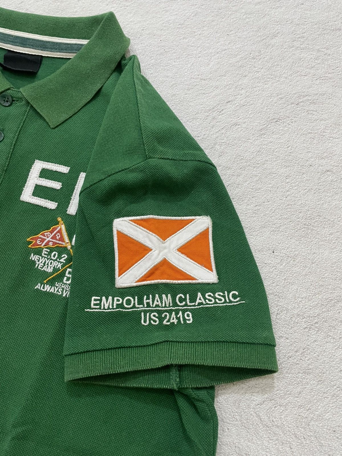Japanese Brand 2000s Polo Ralph Lauren Chief Kief USA Big Logo y2k ifsix Size US M / EU 48-50 / 2 - 5 Thumbnail