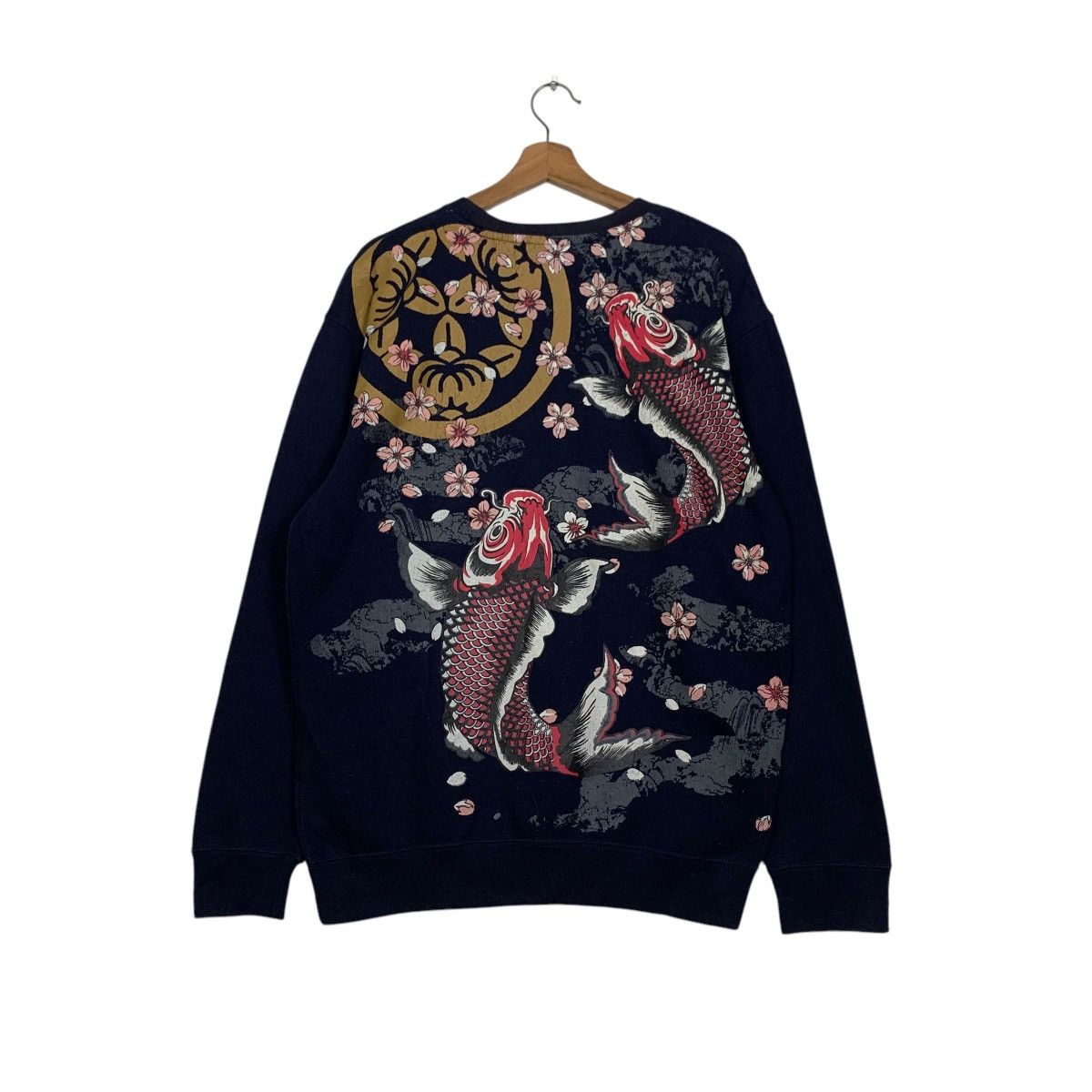 Bullet Noise BULLET NOISE Iconic Koi Fish Graphics Sweatshirts #2219-C98 Size US L / EU 52-54 / 3 - 1 Thumbnail