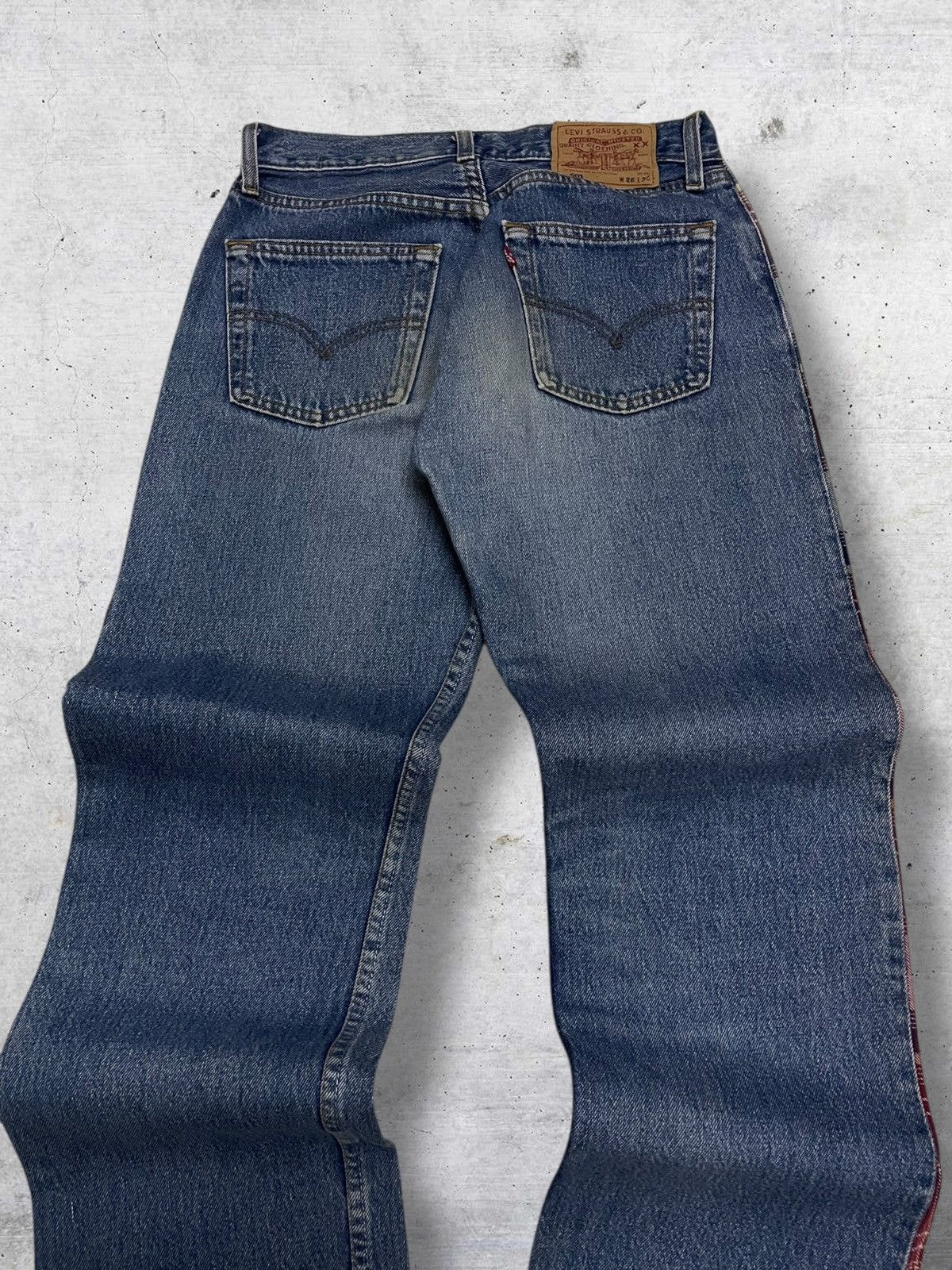 Levi's Vintage Clothing VINTAGE 501 LEVIS USA DESIGNER 90S SAMPLE TAPPED RARE DENIM Size US 28 / EU 44 - 11 Thumbnail