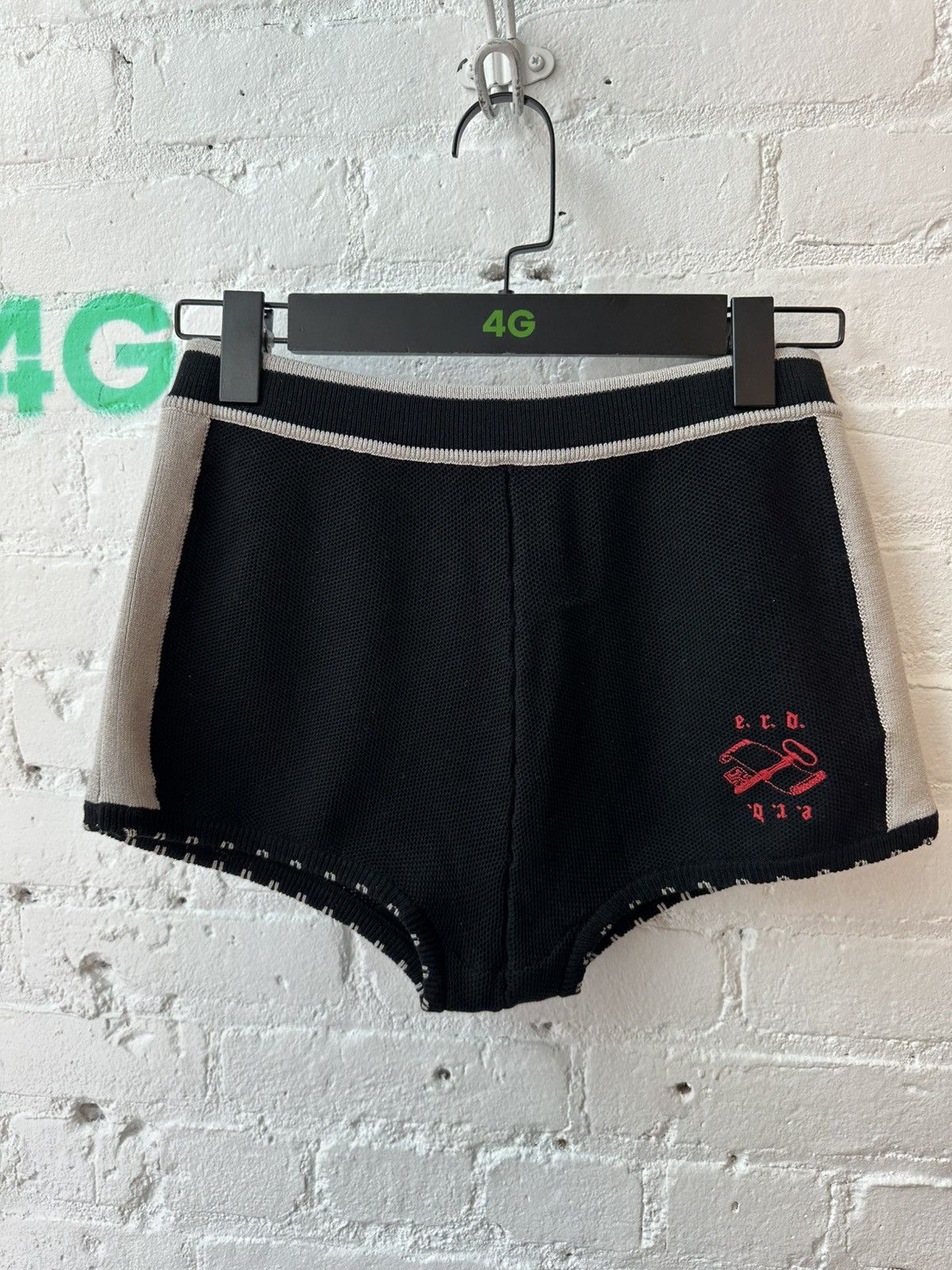Enfants Riches Deprimes ERD NEW WOMENS MINI SHORTS RUNWAY S XS Size 25" / US 0 / IT 36 - 1 Thumbnail