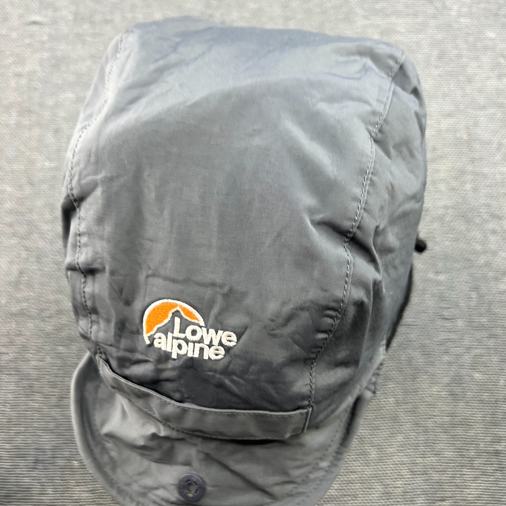 Vintage VINTAGE Lowe Alpine Mountain Cap Triple Point Hat XS Trekking Gray Outdoor Hiking Beanie Mens Size ONE SIZE - 3 Thumbnail
