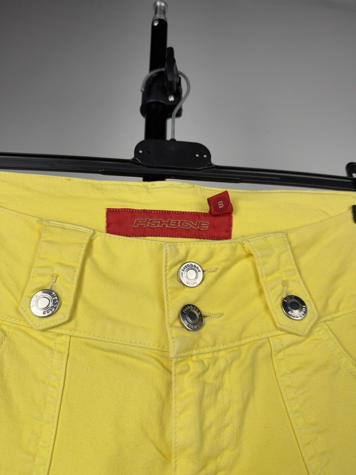 Japanese Brand Vntg 00s Fishbone Avant Garde Sk8 Y2K Flare Low Rise Pants Size 28" / US 6 / IT 42 - 16 Thumbnail