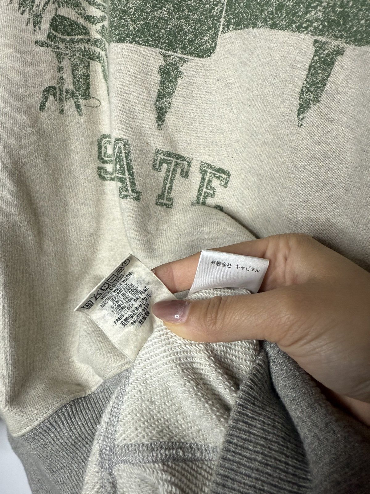 Japanese Brand × Kapital KAPITAL PIANO STATE CREWNECK SWEATSHIRT Size US S / EU 44-46 / 1 - 4 Thumbnail