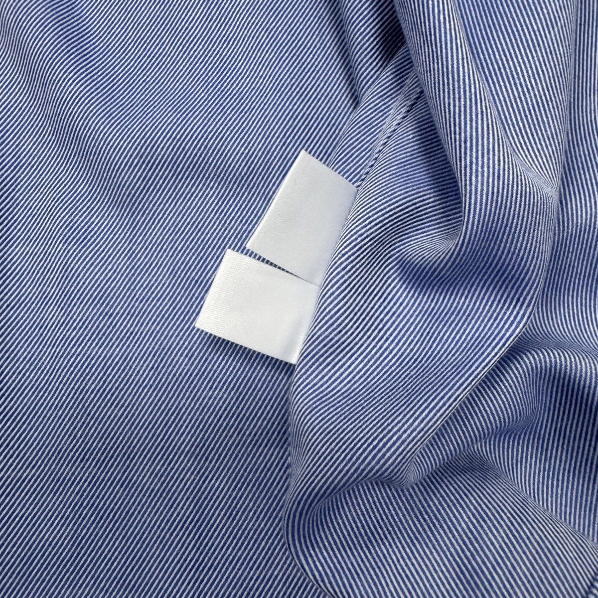 Yves Saint Laurent Vintage Yves Saint Laurent YSL Blue Button Shirt Long Sleeve Size US L / EU 52-54 / 3 - 16 Thumbnail