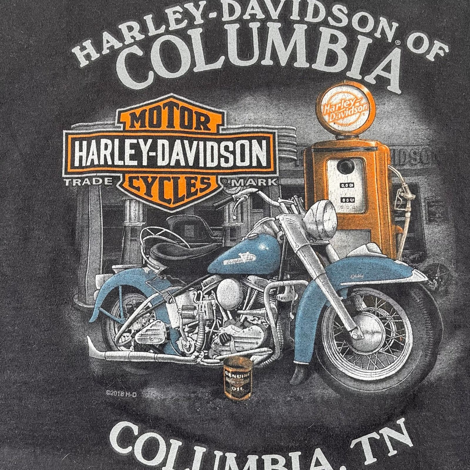 Harley Davidson Bulldog Harley Davidson t shirt Size US XL / EU 56 / 4 - 1 Thumbnail