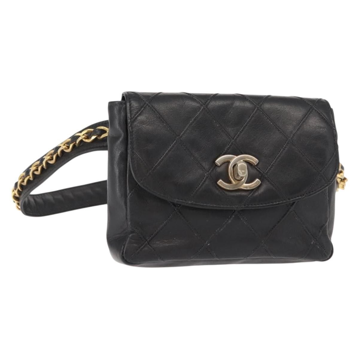 Chanel Chanel Vintage Flap Waist Bag Leather Size ONE SIZE - 1 Thumbnail