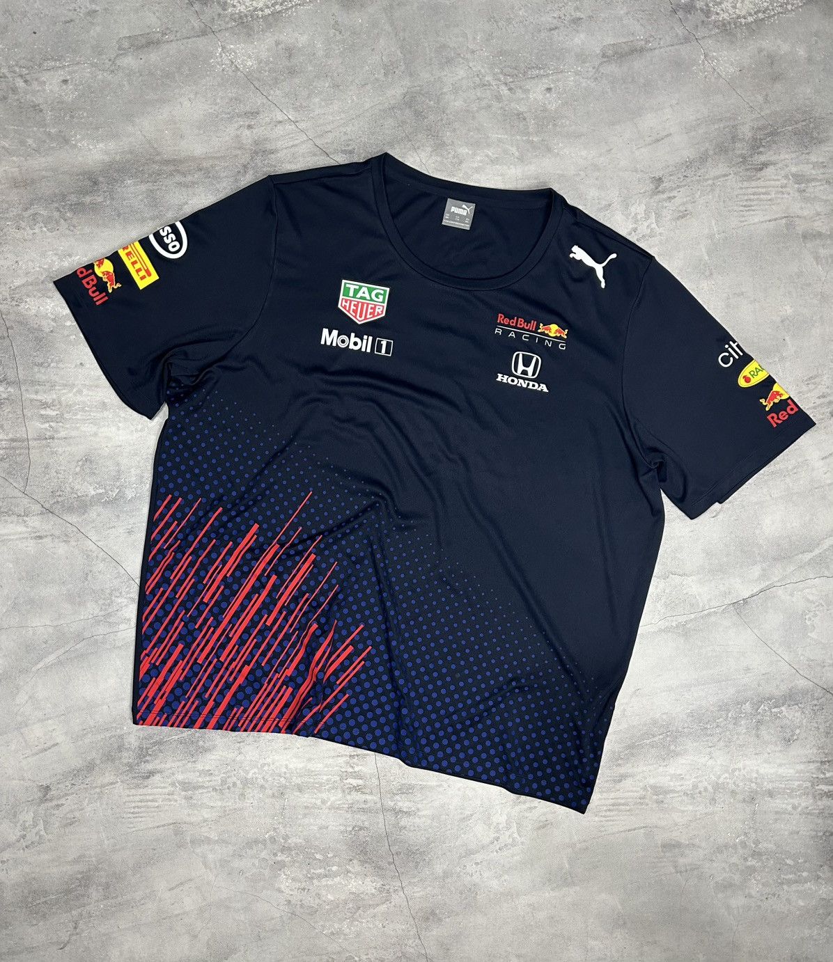 Puma Puma Red Bull Racing Blue T Shirt Size XL Size US XL / EU 56 / 4 - 1 Thumbnail