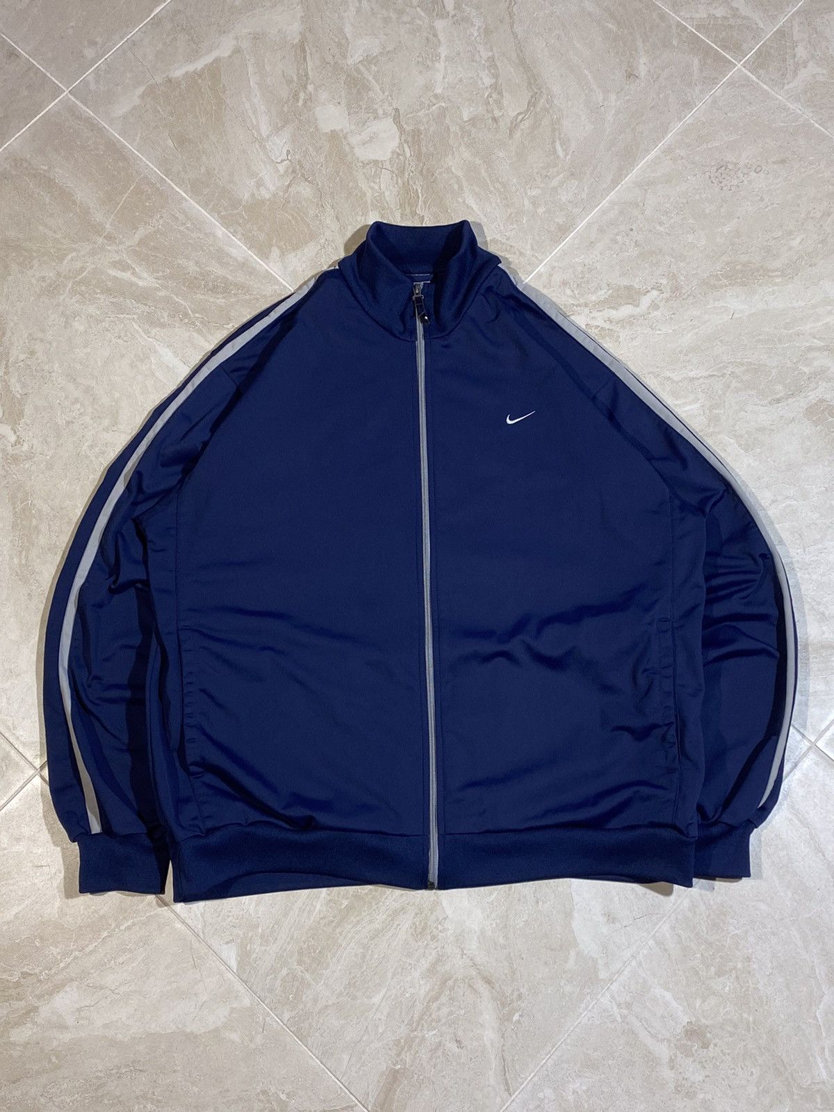 Vintage Vintage 2000s Nike y2k hype streetwear full zip sweatshirt Size US XL / EU 56 / 4 - 2 Thumbnail