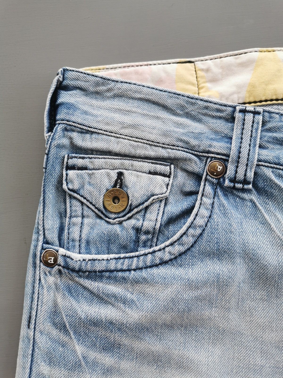 Edwin Bootcut Edwin BT5012 Blue Trip Denim Jeans Size US 33 - 6 Thumbnail