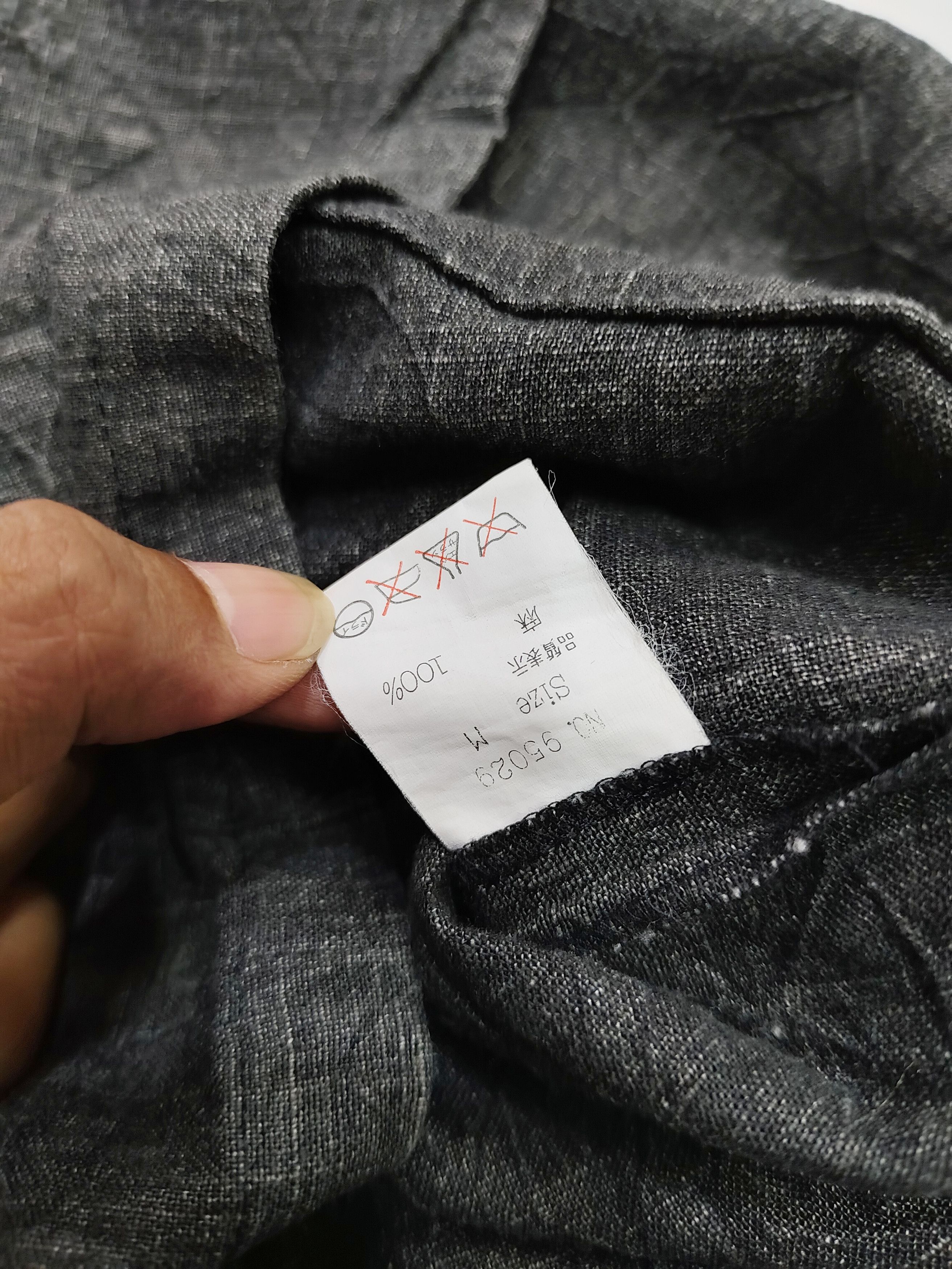 If Six Was Nine PEACE NOW🇯🇵 Minimalism Archive Linen Hooded Jacket Size US M / EU 48-50 / 2 - 4 Thumbnail