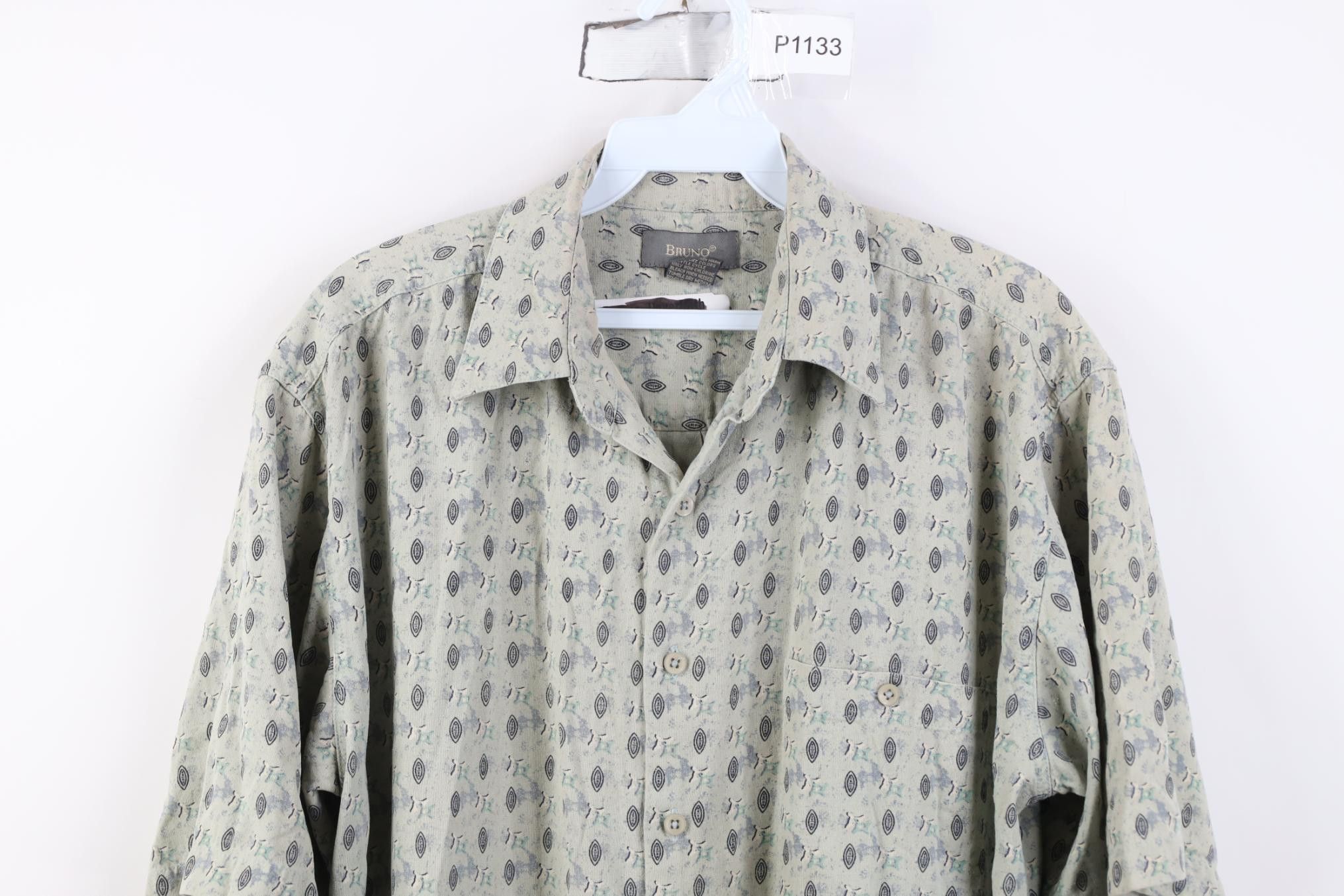 Vintage Vintage 90s Streetwear Short Sleeve Collared Button Shirt Size US L / EU 52-54 / 3 - 2 Thumbnail