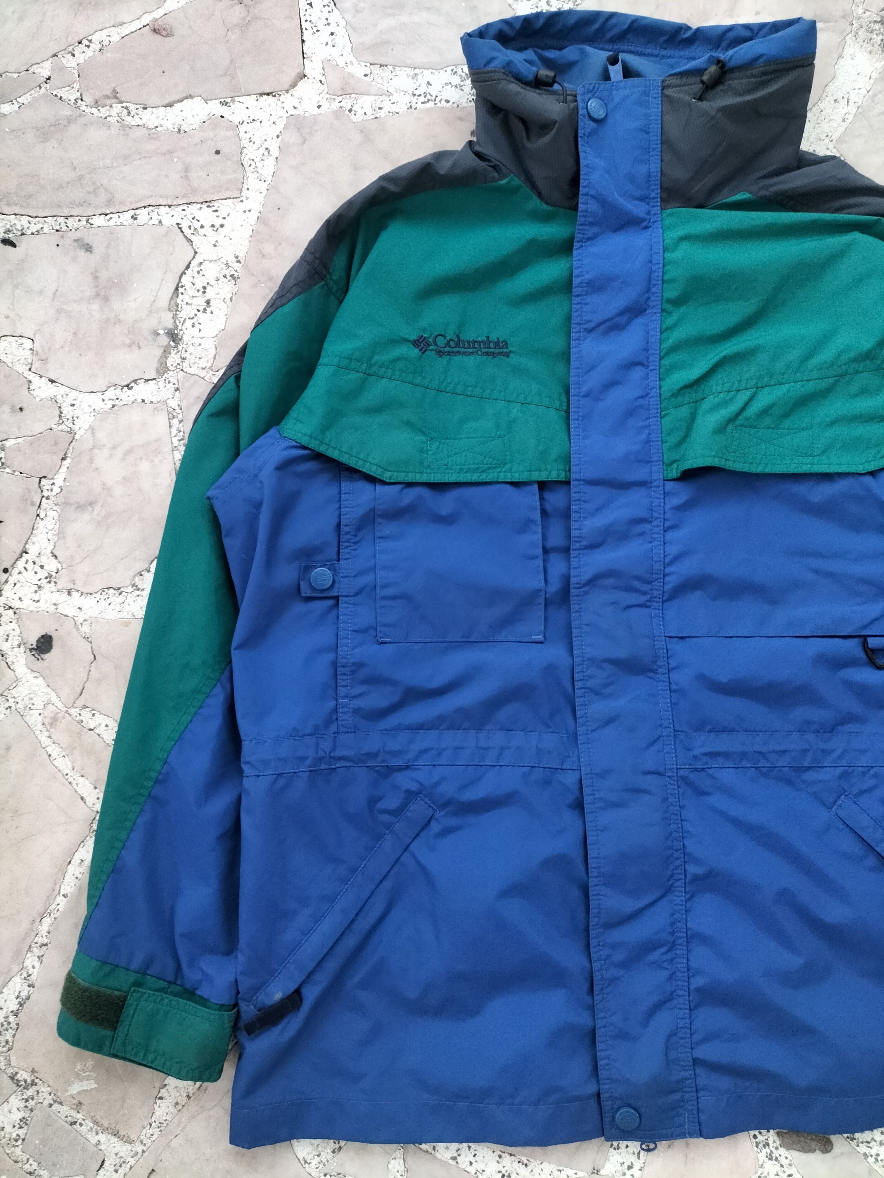Columbia Columbia Multi Pocket Multi Coulour Ourdoor Jacket Size US XXL / EU 58 / 5 - 9 Thumbnail