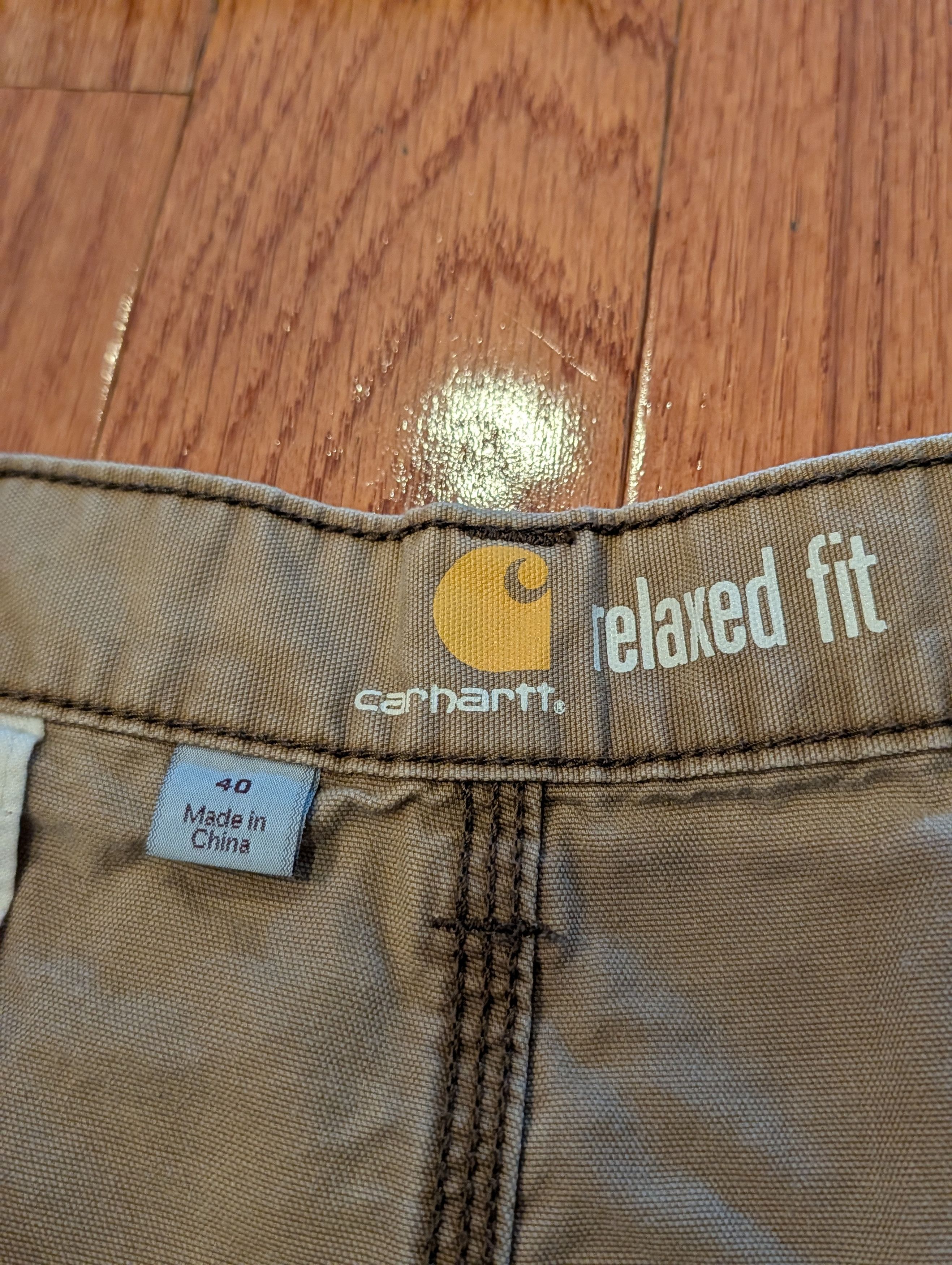 Carhartt Vintage Carhartt Relaxed Fit Tan Khaki Size 40 Shorts Size US 40 / EU 56 - 4 Thumbnail
