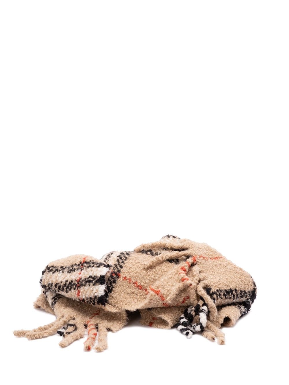 Burberry `Chck Boucle` Scarf Size ONE SIZE - 1 Thumbnail