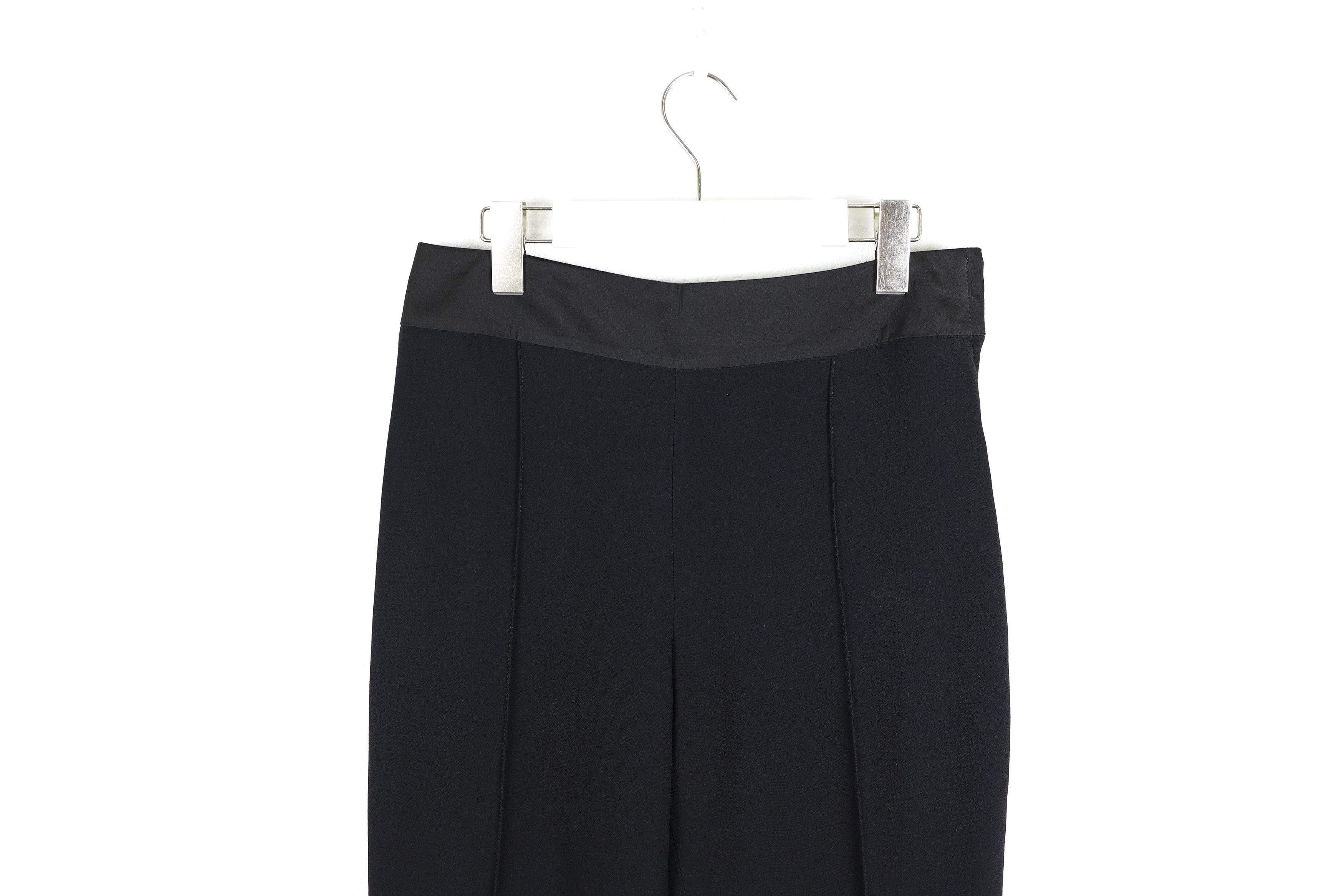 Louis Vuitton Womens Louis Vuitton Uniforms Black Trousers Pants Size 26" / US 2 / IT 38 - 2 Thumbnail