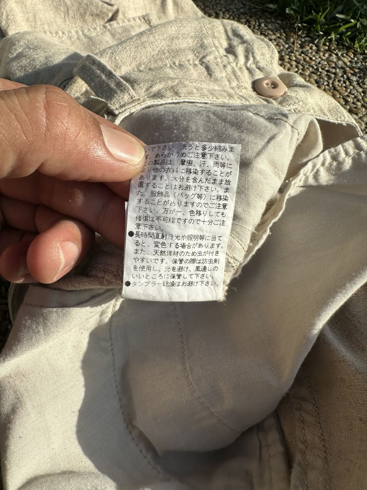 Japanese Brand RARE GOA Hemp Cargo Parachute Zipper Pants Size US 32 / EU 48 - 11 Thumbnail