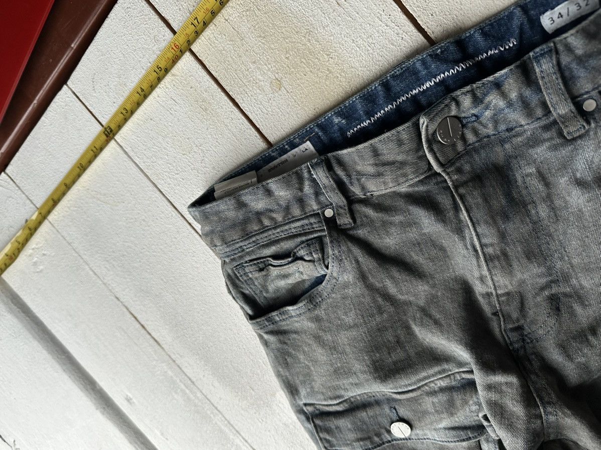 Other 🚨OPIUM GOTHIC DISTRESSED PUNK EMO JEANS 34 MENS RARE Y2k Size US 34 / EU 50 - 7 Thumbnail