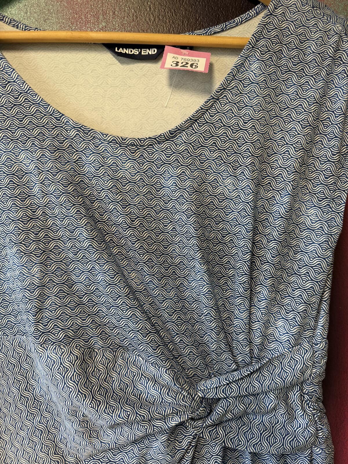 Other Blue and white patterned dress in size M Size M / US 6-8 / IT 42-44 - 3 Thumbnail