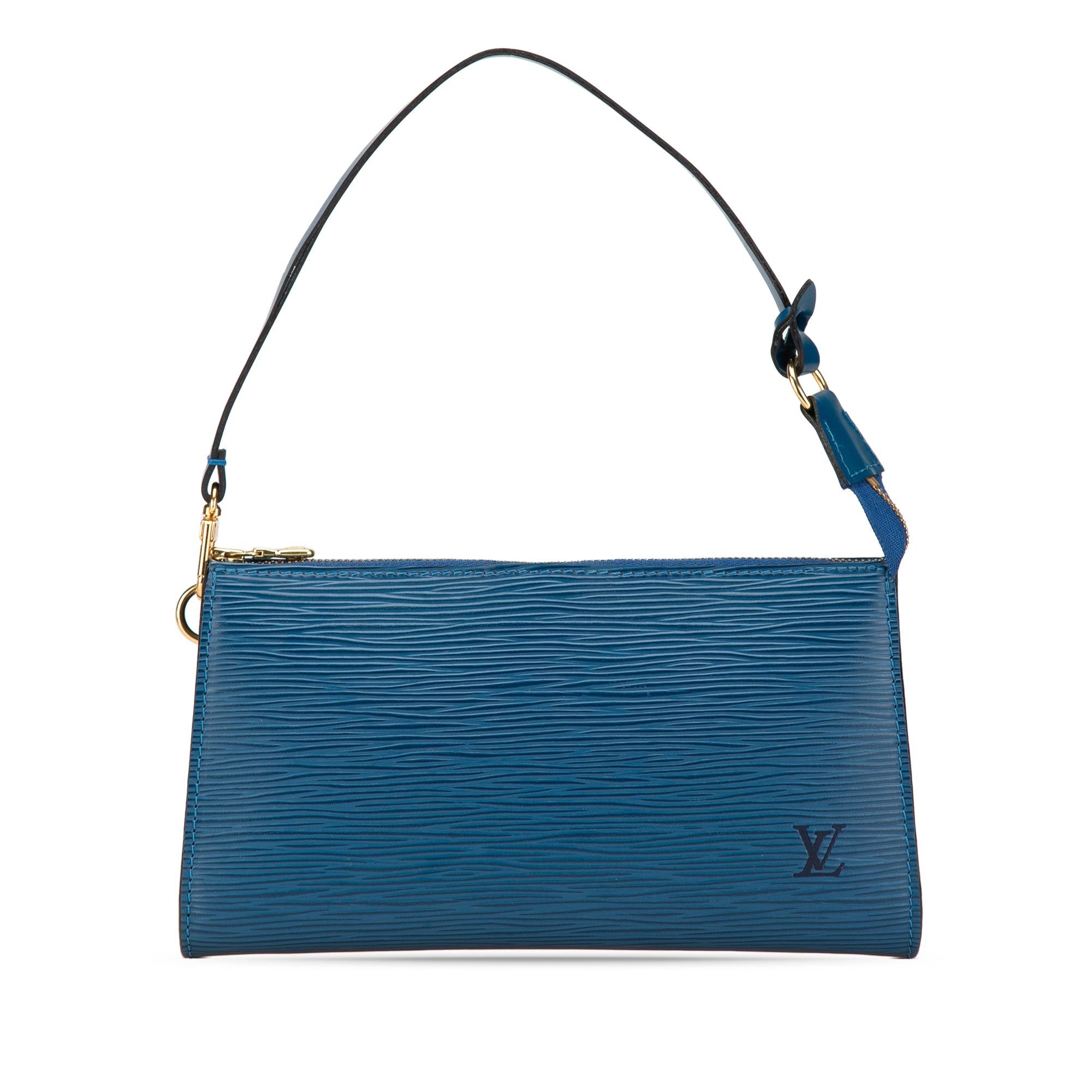 Louis Vuitton Louis Vuitton Epi Pochette Accessories Blue Size ONE SIZE - 1 Thumbnail