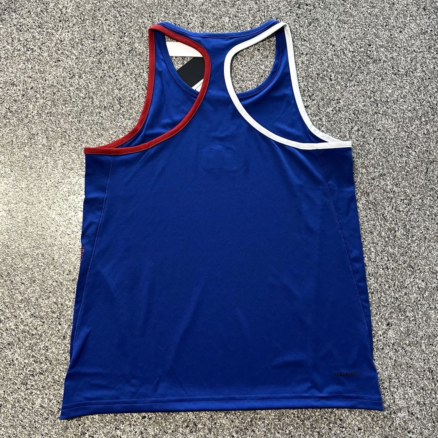 Adidas Adidas Tank Top - Kansas Jayhawks Blue Sleeveless Shirt Women's M Size M / US 6-8 / IT 42-44 - 4 Thumbnail