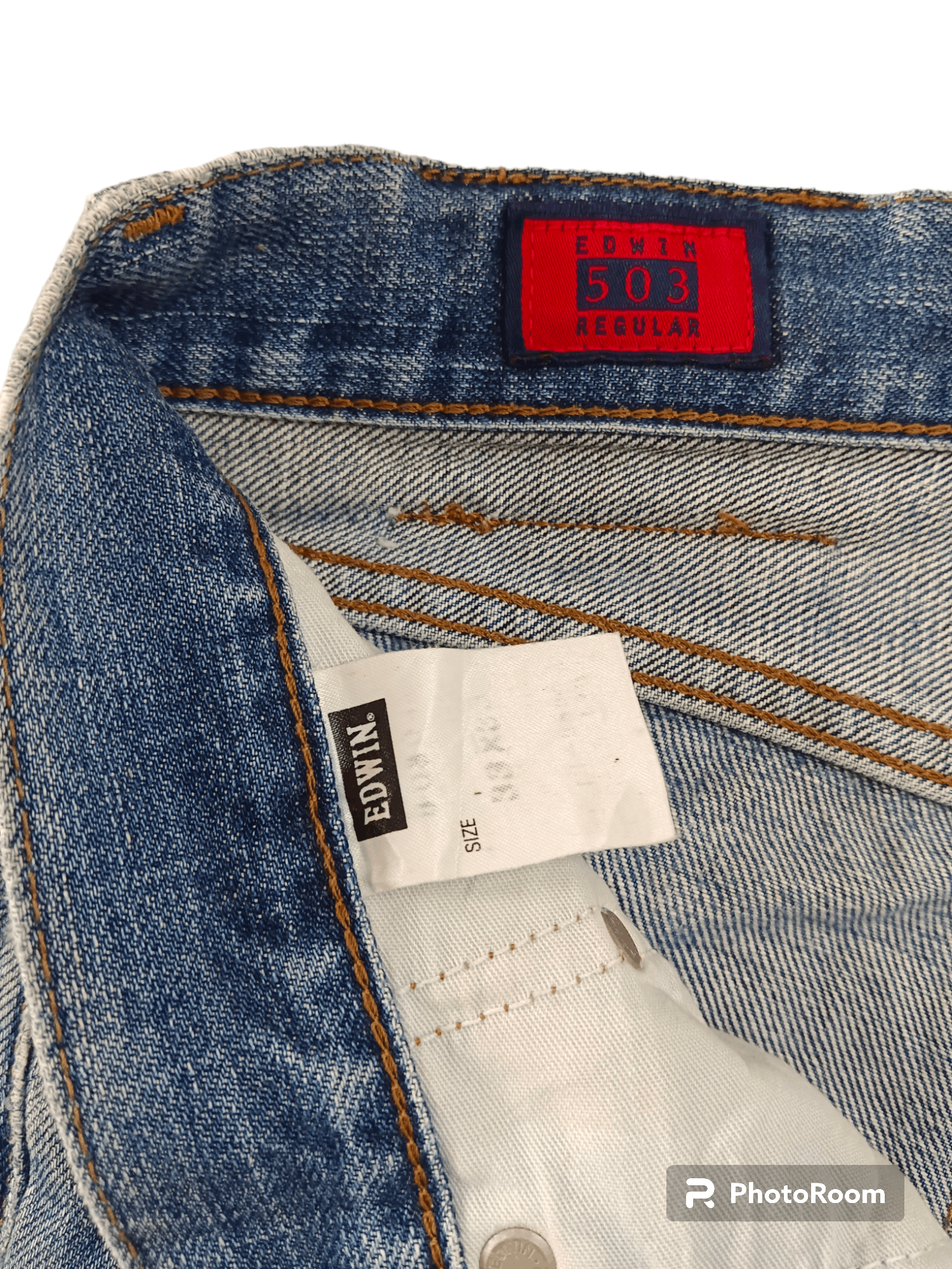 Edwin Sick!!❗Edwin 503Z Baggy Distressed Denim Size US 32 / EU 48 - 10 Thumbnail