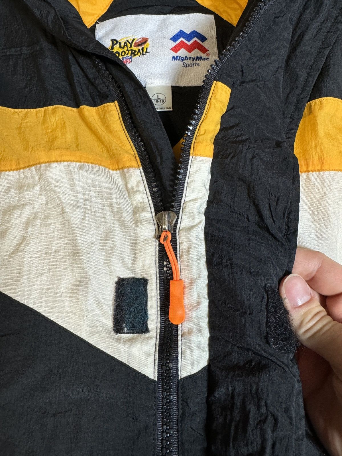 NFL × Starter × Vintage Vintage 90s Pittsburgh Steelers Retro Starter Puffer Jacket Size US S / EU 44-46 / 1 - 5 Thumbnail