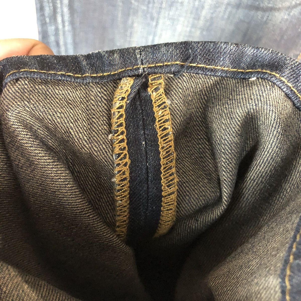 Gap DL Gap Black Denim Jeans Pants #C148 Size US 33 - 9 Thumbnail
