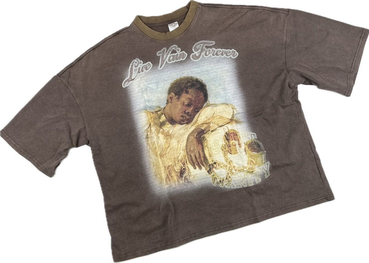 image of Vintage Saint Vanity Bmh 2.0 T-Shirt in Brown, Men's (Size Large)